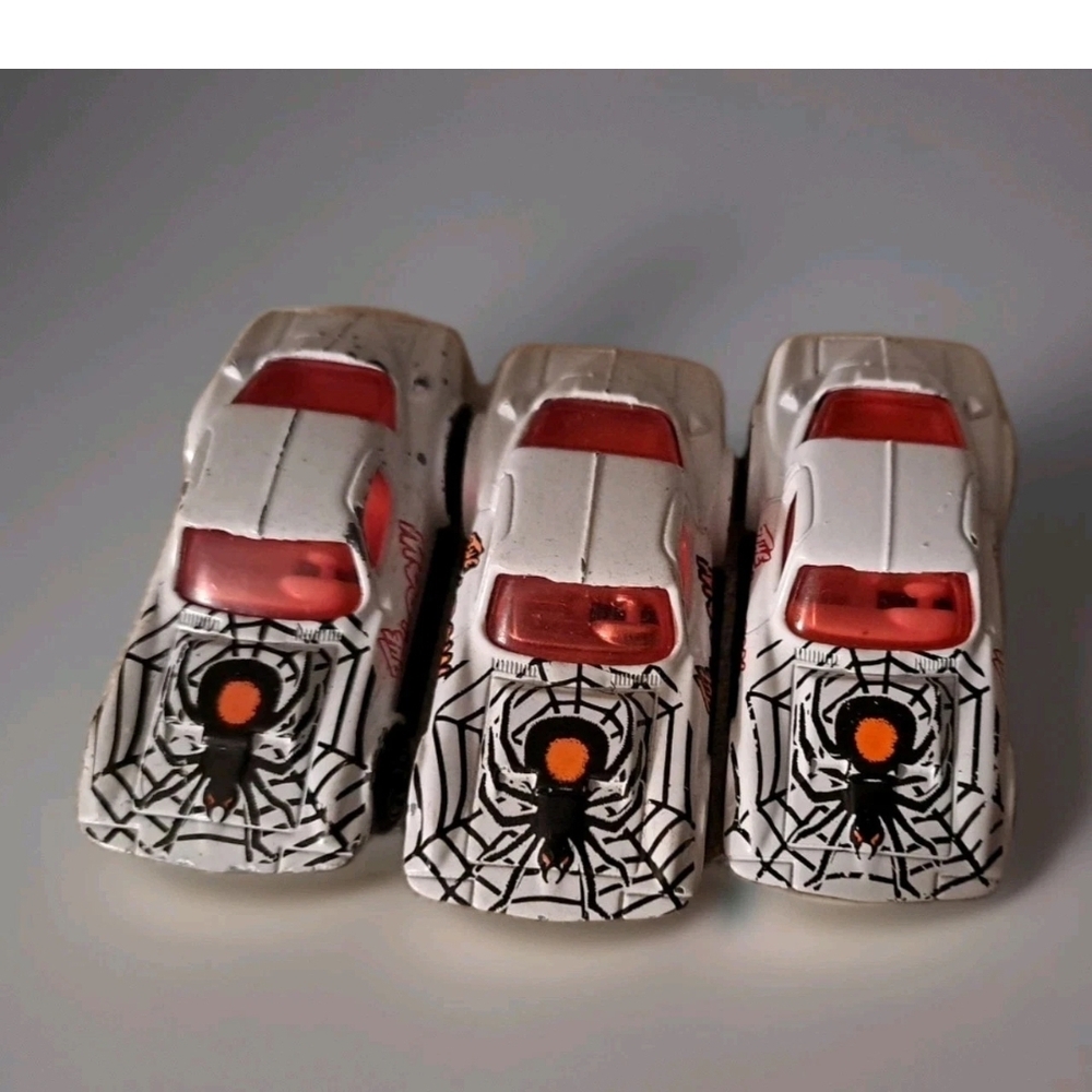 Spider Web Design Toy Cars - Trio Pack